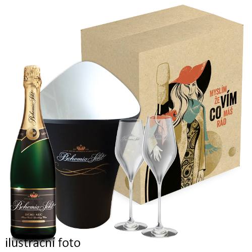 Dárkový set s Bohemia Sekt demi sec